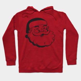 Grinning Santa Hoodie